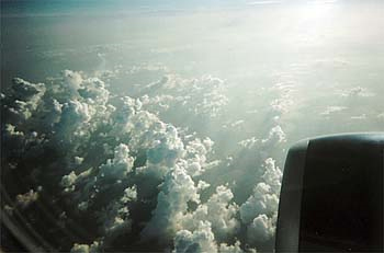 01plane View from the airplane window