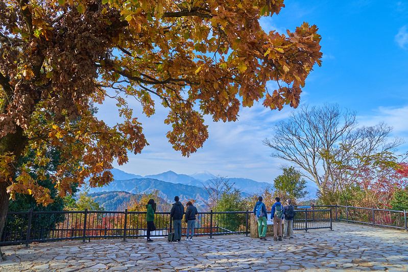 View of Mt.Fuji from Mt.Takao summit