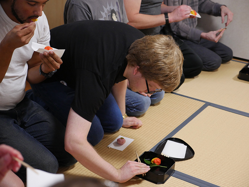 KCP Fall 2016 Students Experience Chanoyu