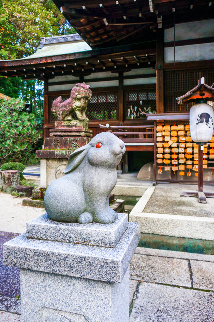 Statue at Okazaki Shrine