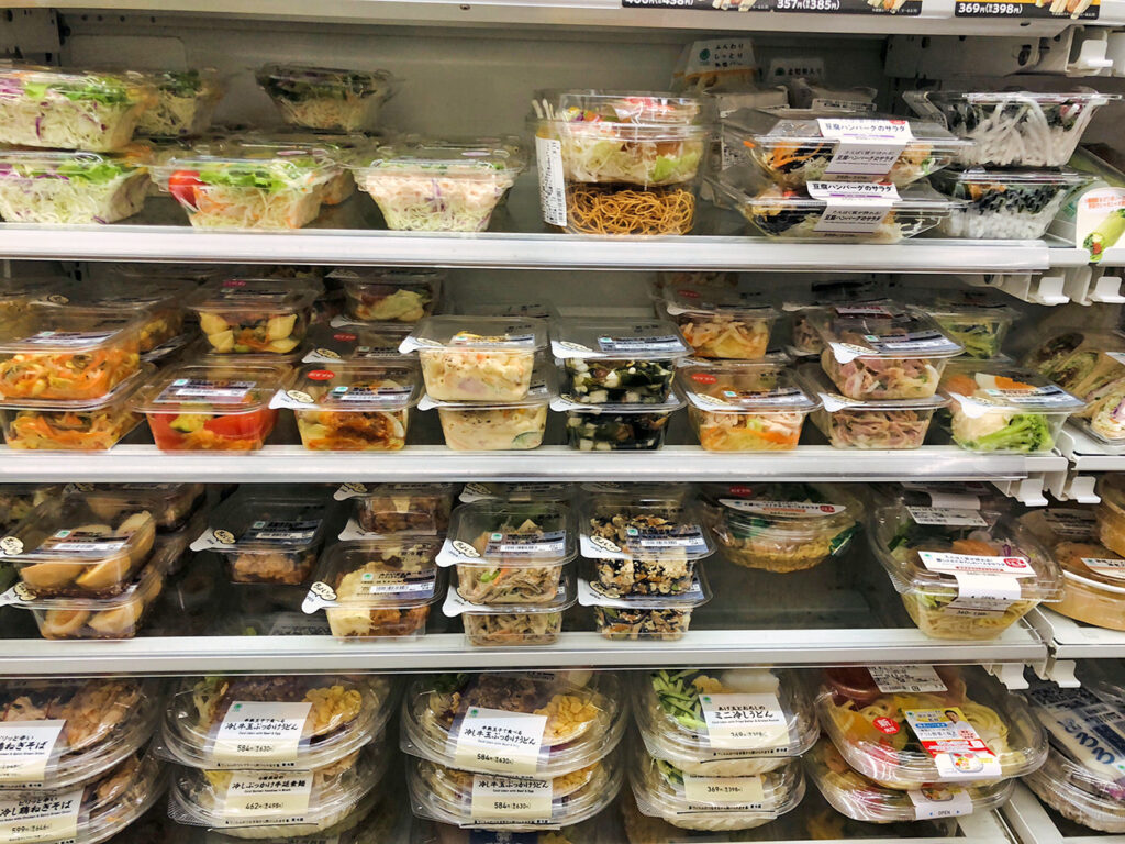 Konbini food Japan trip